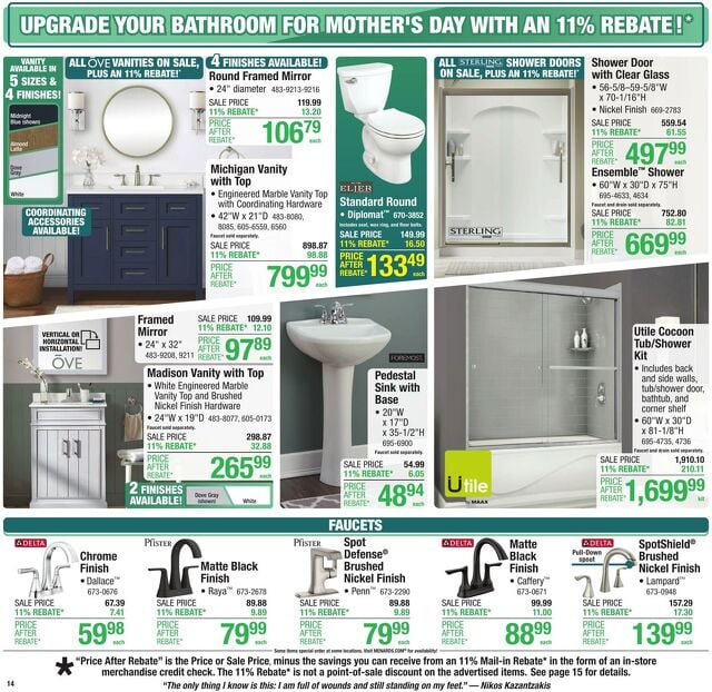 Catalogue Menards from 04/30/2025