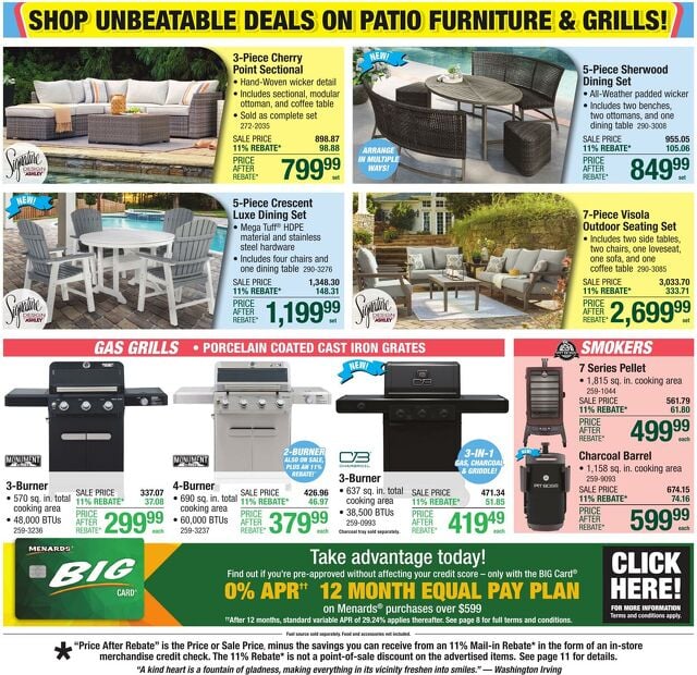 Catalogue Menards from 05/07/2025