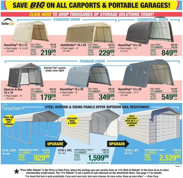 Catalogue Menards from 05/07/2025