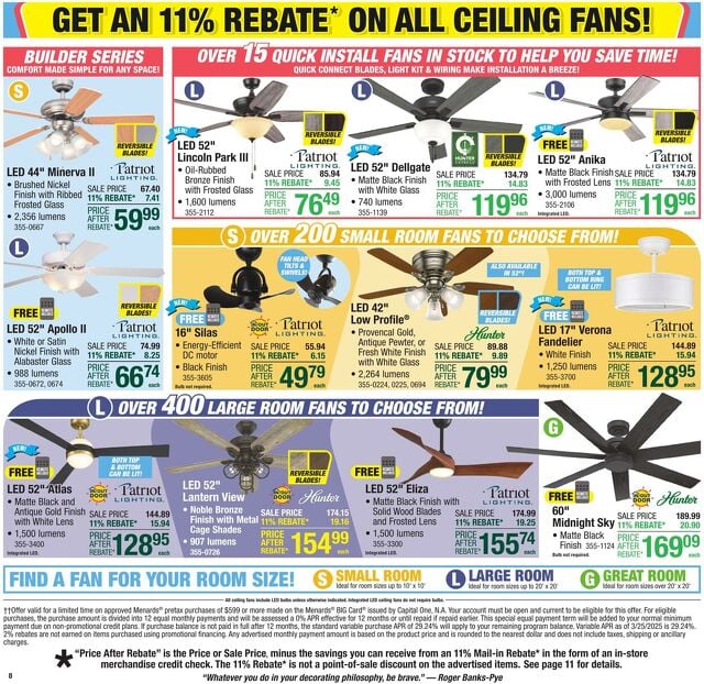 Catalogue Menards from 05/07/2025