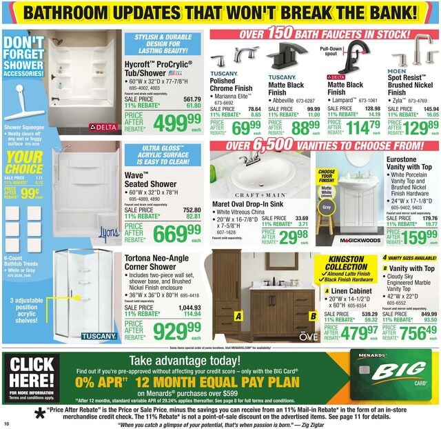 Catalogue Menards from 05/07/2025