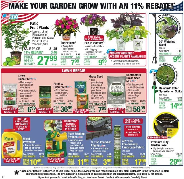 Catalogue Menards from 05/14/2025