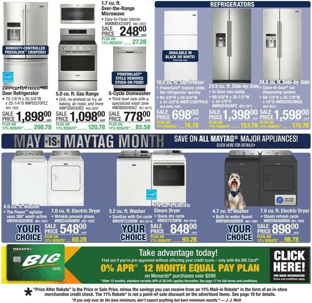 Catalogue Menards from 05/14/2025