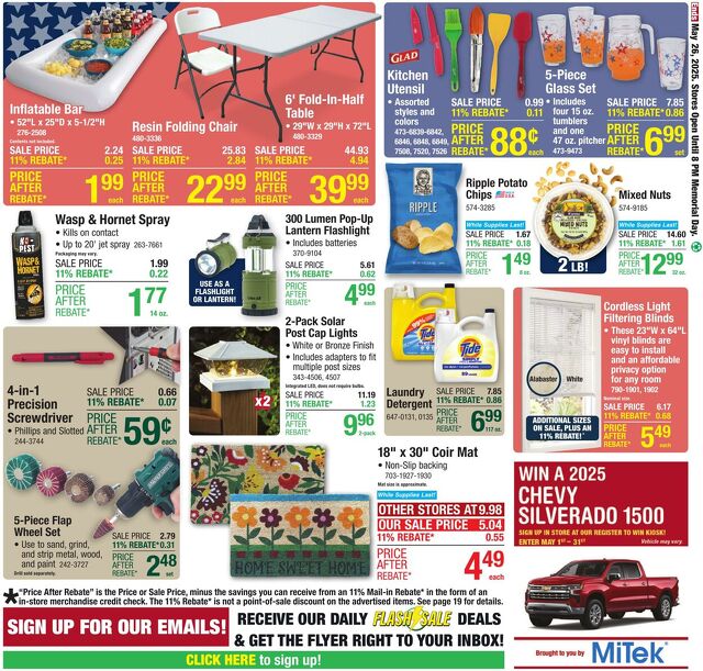 Catalogue Menards from 05/14/2025