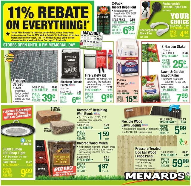 Catalogue Menards from 05/21/2025