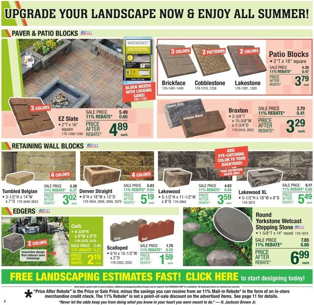 Catalogue Menards from 05/21/2025