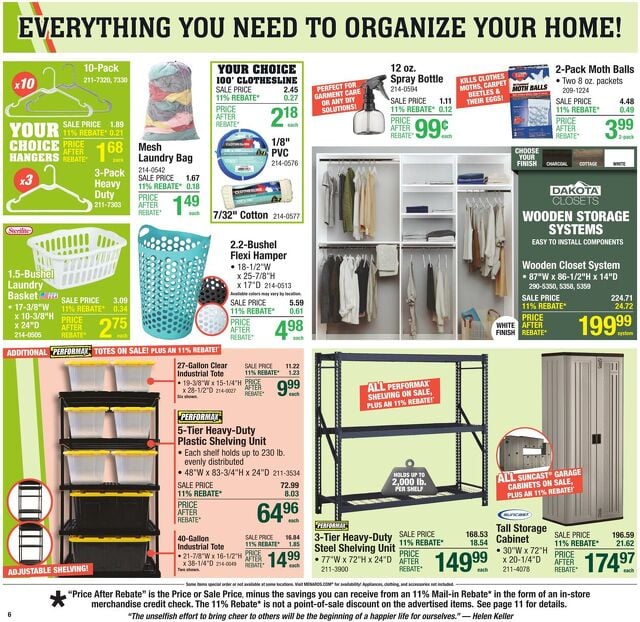 Catalogue Menards from 05/21/2025