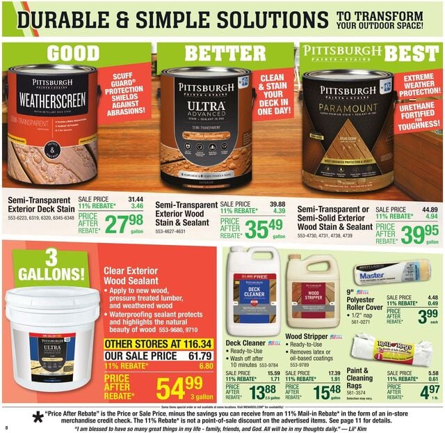 Catalogue Menards from 05/21/2025