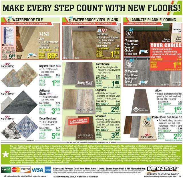 Catalogue Menards from 05/21/2025