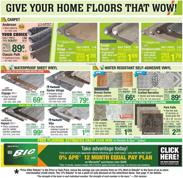 Catalogue Menards from 05/21/2025