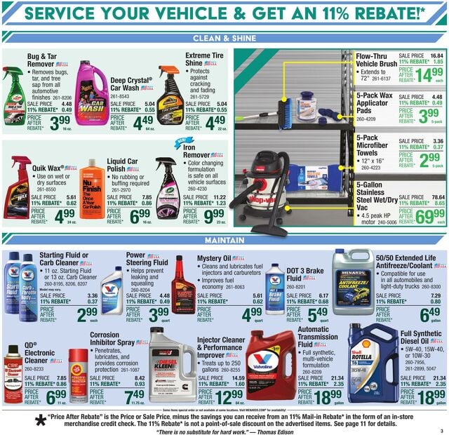 Catalogue Menards from 05/28/2025