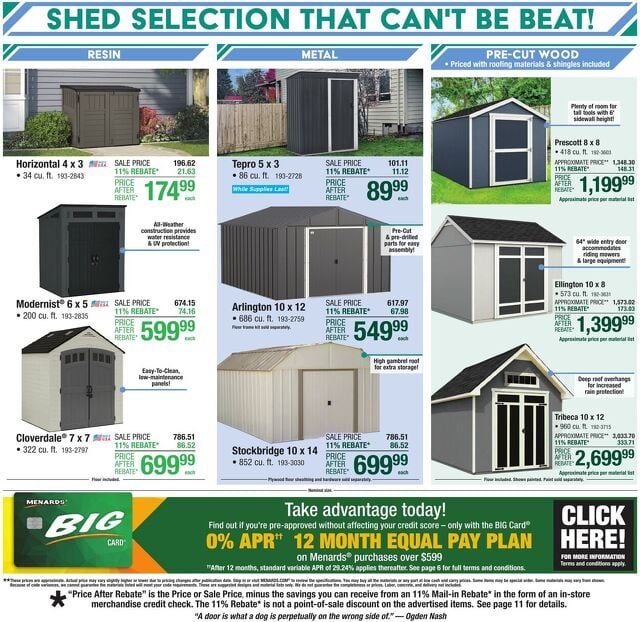 Catalogue Menards from 05/28/2025