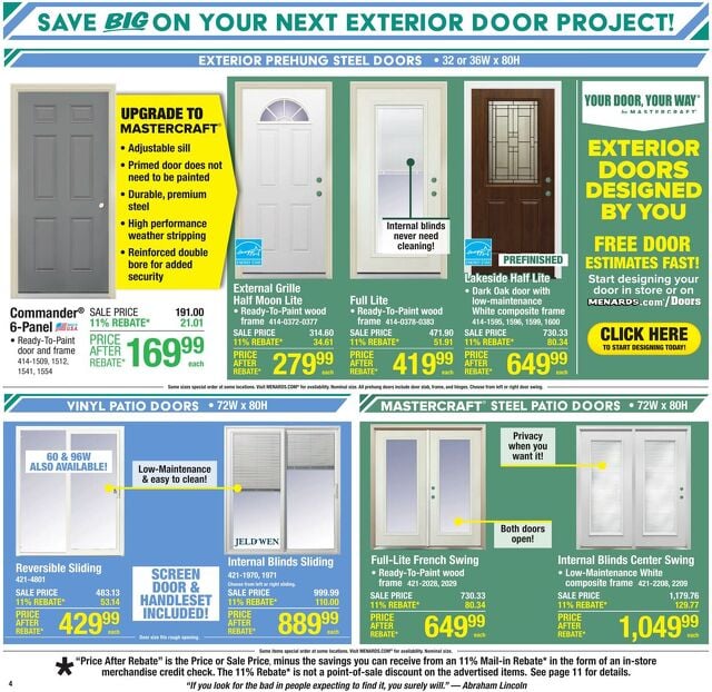 Catalogue Menards from 05/28/2025