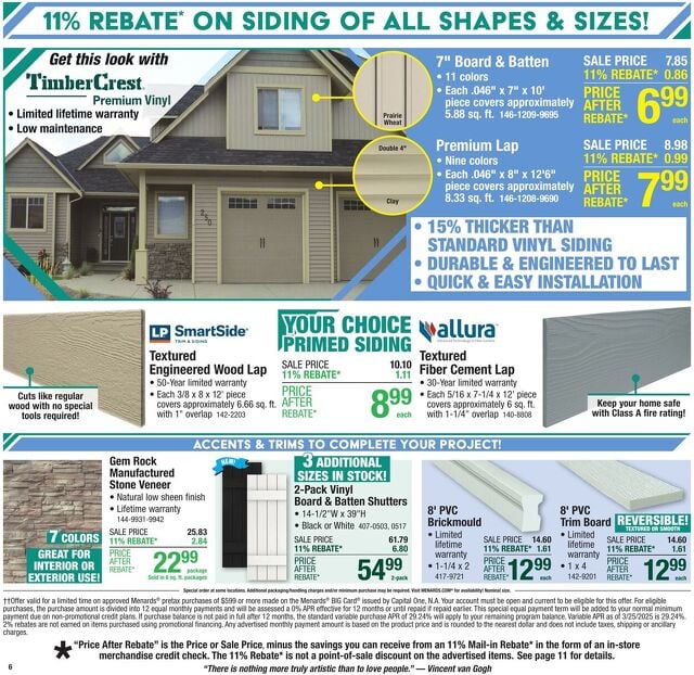 Catalogue Menards from 05/28/2025