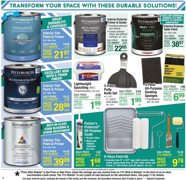 Catalogue Menards from 05/28/2025