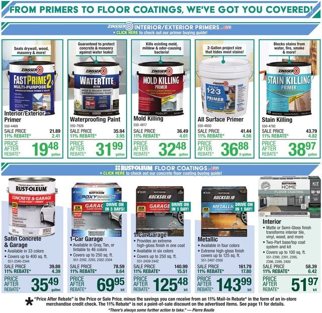 Catalogue Menards from 05/28/2025