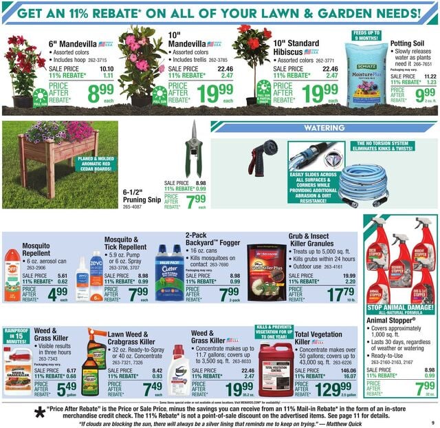 Catalogue Menards from 05/28/2025