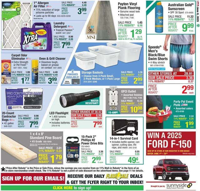 Catalogue Menards from 05/28/2025