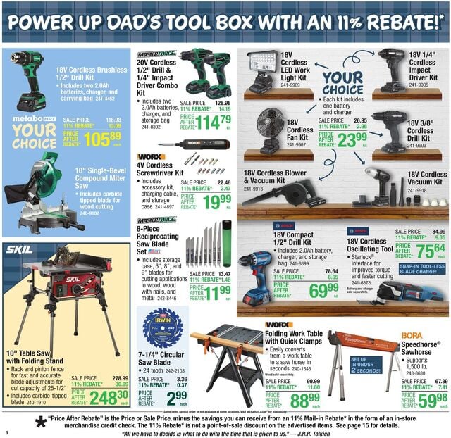 Catalogue Menards from 06/04/2025