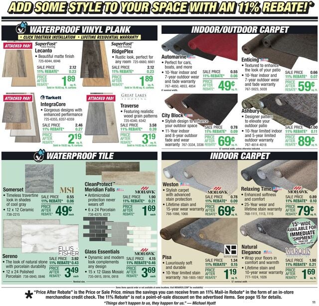 Catalogue Menards from 06/04/2025