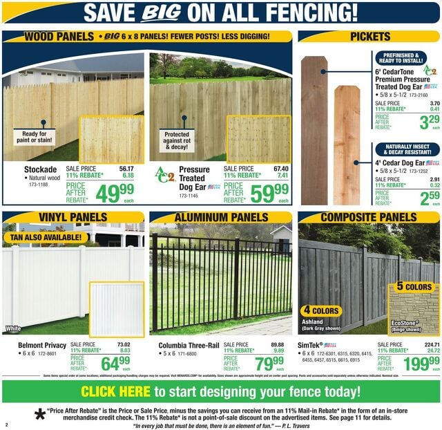 Catalogue Menards from 06/11/2025
