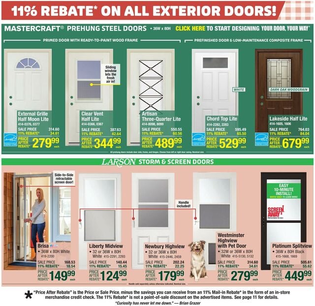 Catalogue Menards from 06/18/2025