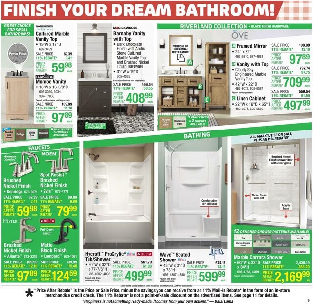 Catalogue Menards from 06/18/2025