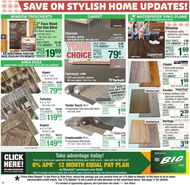 Catalogue Menards from 06/18/2025