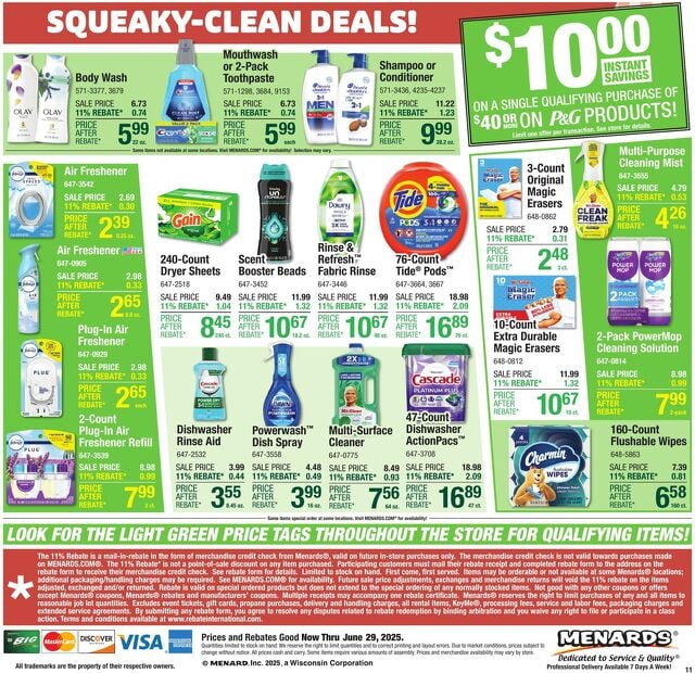 Catalogue Menards from 06/18/2025