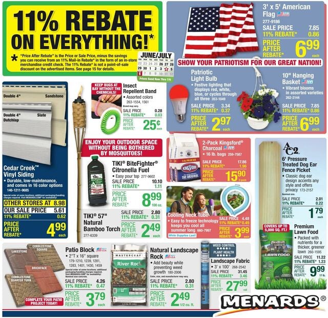Catalogue Menards from 06/25/2025