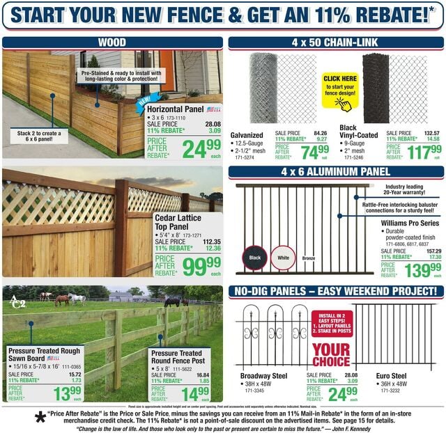 Catalogue Menards from 06/25/2025
