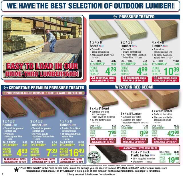 Catalogue Menards from 06/25/2025