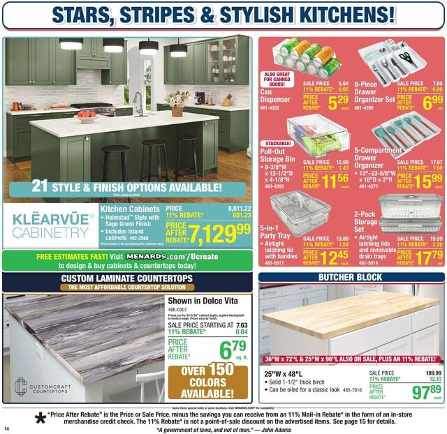 Catalogue Menards from 06/25/2025