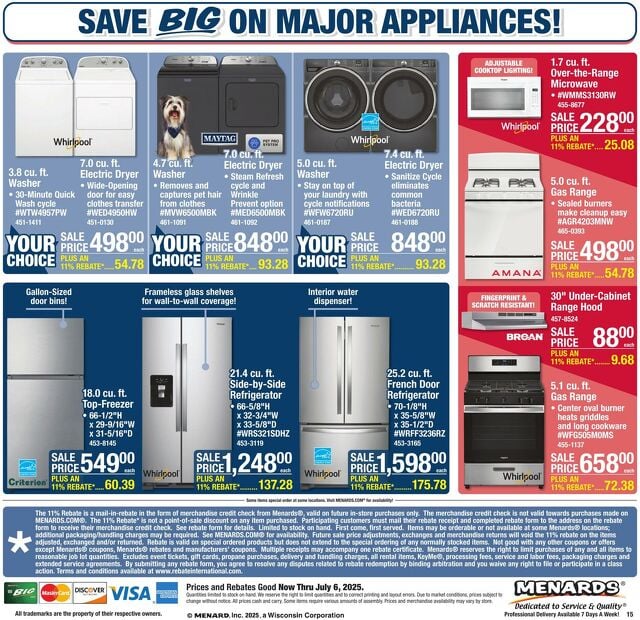 Catalogue Menards from 06/25/2025