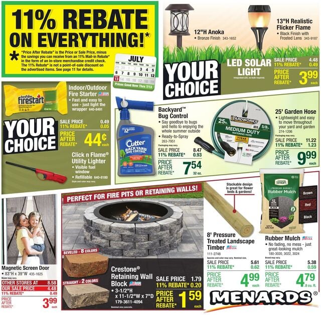 Catalogue Menards from 07/02/2025