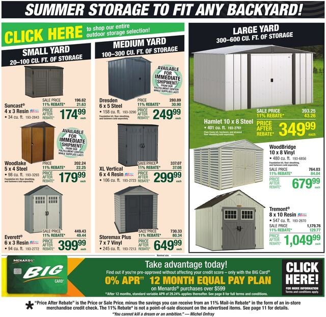 Catalogue Menards from 07/02/2025