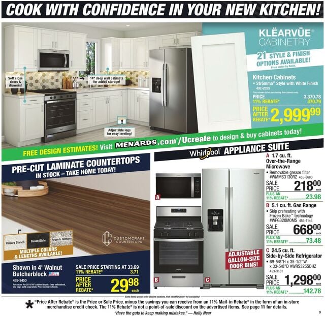 Catalogue Menards from 07/02/2025