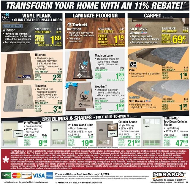 Catalogue Menards from 07/02/2025