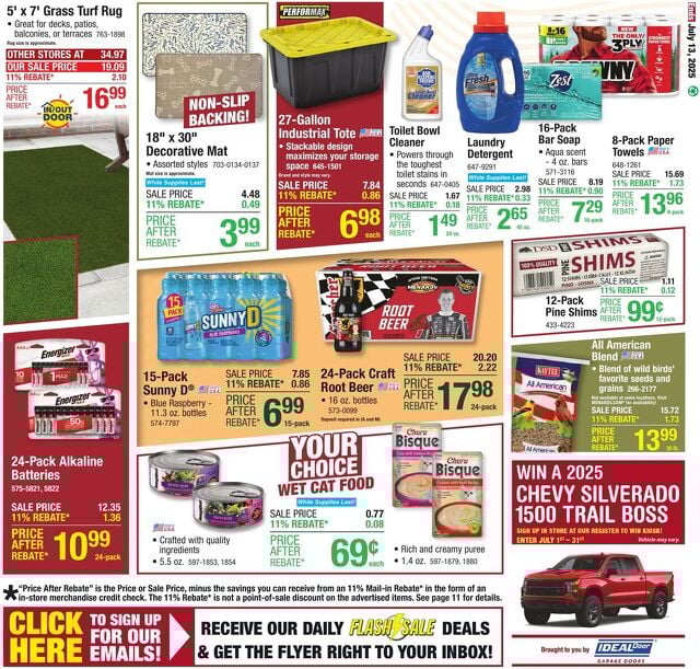 Catalogue Menards from 07/02/2025