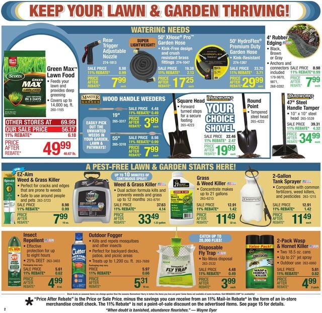 Catalogue Menards from 07/09/2025