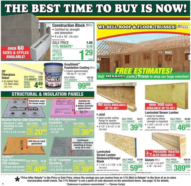 Catalogue Menards from 07/09/2025