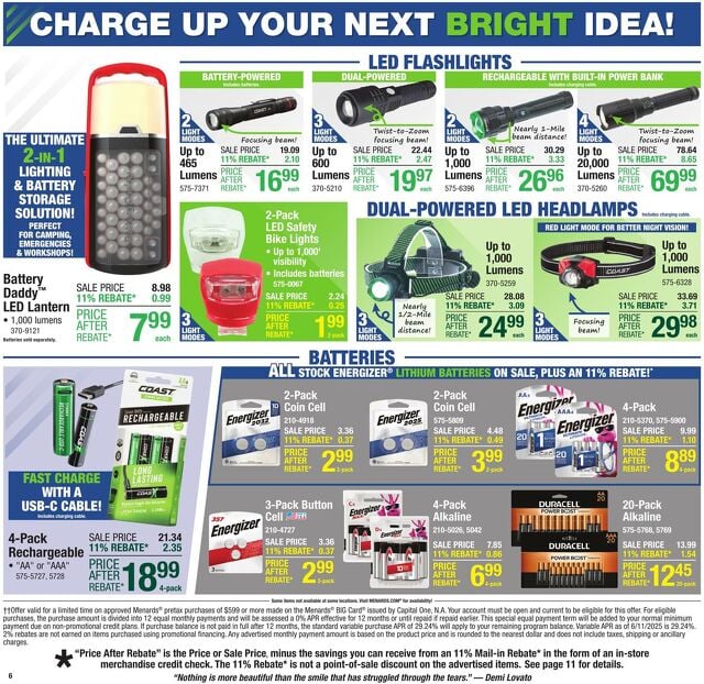 Catalogue Menards from 07/16/2025