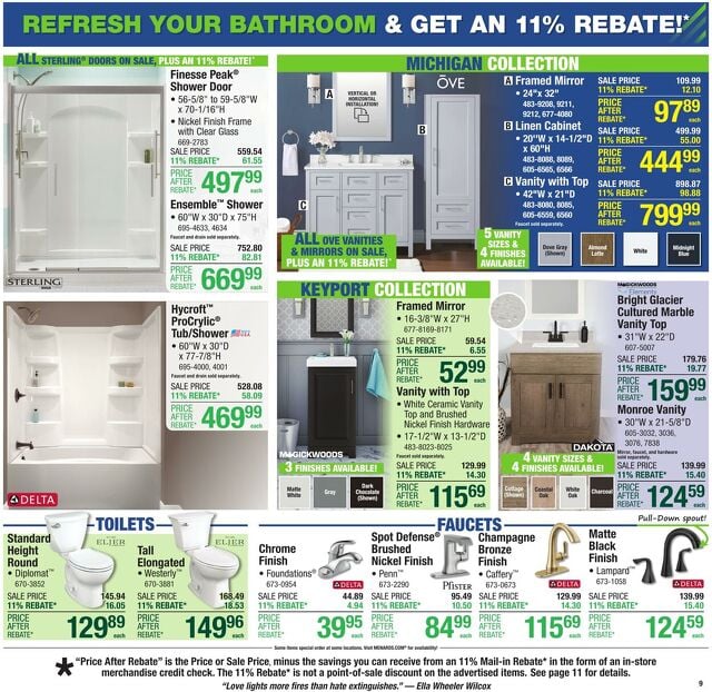 Catalogue Menards from 07/16/2025