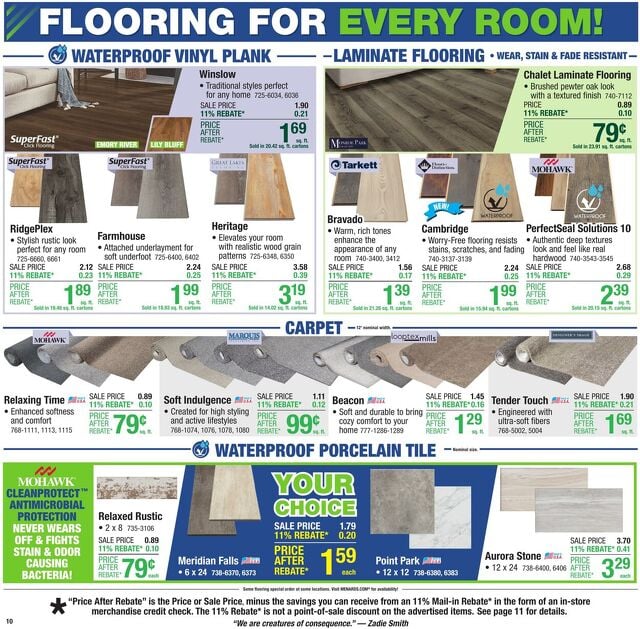 Catalogue Menards from 07/16/2025