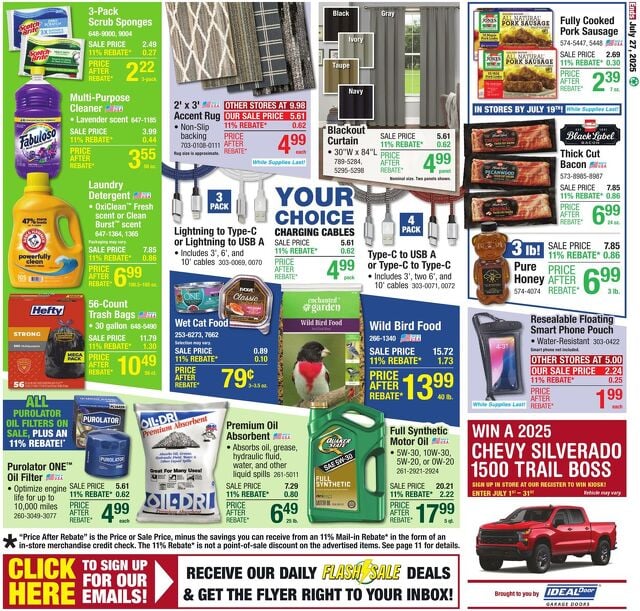 Catalogue Menards from 07/16/2025