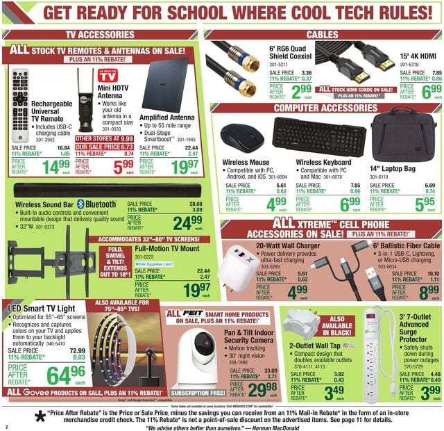 Catalogue Menards from 07/23/2025