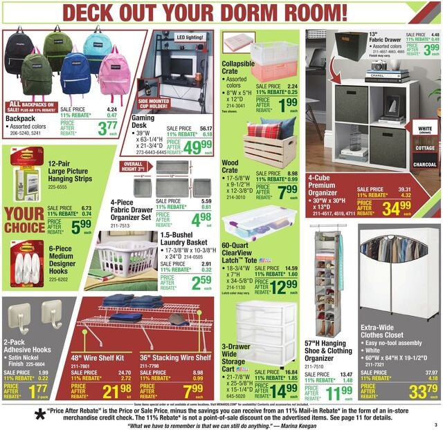 Catalogue Menards from 07/23/2025