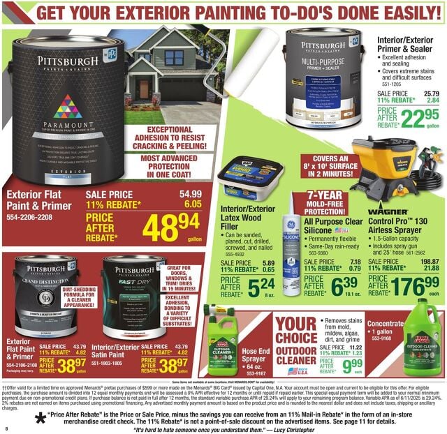 Catalogue Menards from 07/23/2025