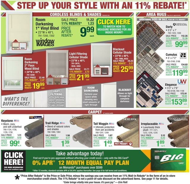 Catalogue Menards from 07/23/2025