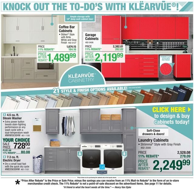 Catalogue Menards from 07/23/2025